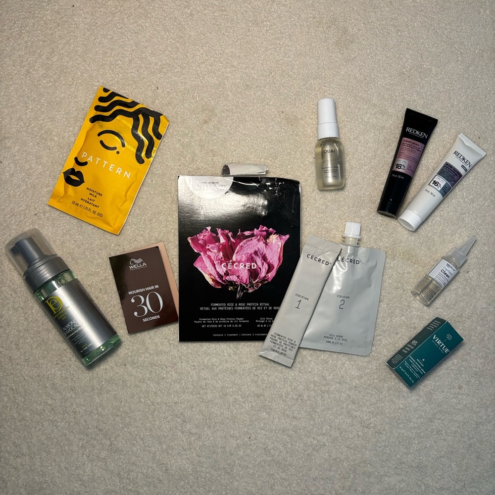 Curly Haircare Samples